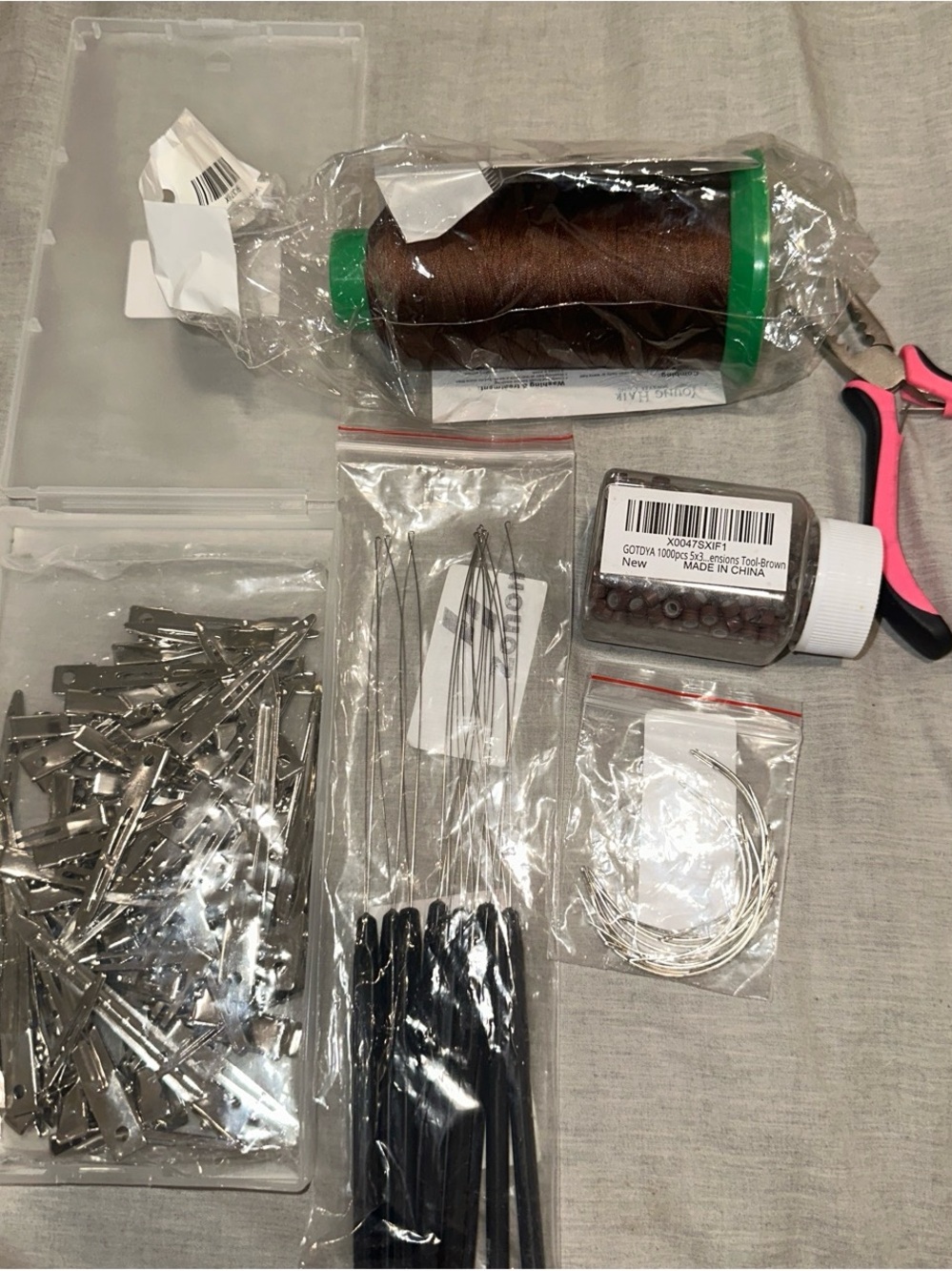 Sew in extension supplies